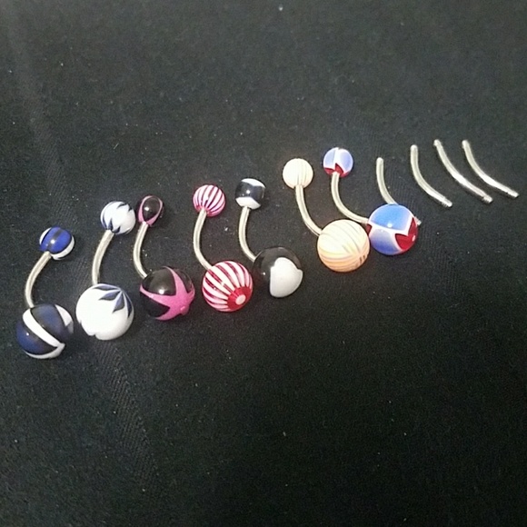 Jewelry - Nwot belly ring bundle